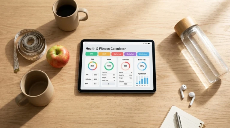 ​Multi Health Fitness Calculator: All-in-One Tracker