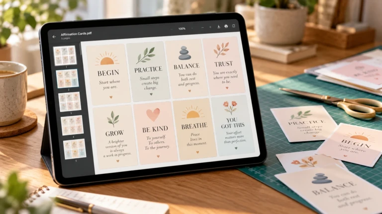 30 Printable Motivational Quote Cards PDF: Uplift Your Daily Routine